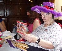 There's all these cards ...